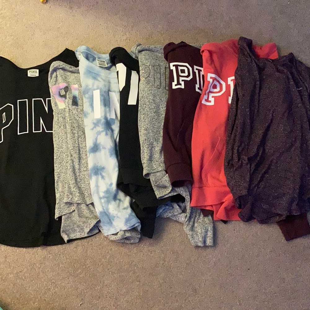 PINK 8 Top bundle